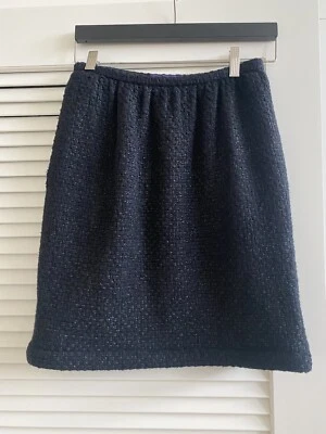 Ralph Lauren коллекции фиолетовый ярлык женщин 2 черный шерсти/кашемира сплетенный юбка - Изображение 1 из 4