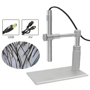 Microscopio digital USB con zoom 1-600X endoscopio de video iluminado por LED para inspección - Imagen 1 de 8