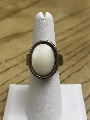 Simon Sebbag Sterling Silver 925 Designer Signed Pearl Band Ring Size 6.25 - Image 1 of 3