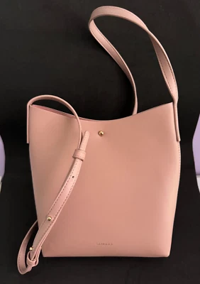 Самара средний наплечная сумка пион розовый веган кожи через плечо / новый W/O ярлыки - Изображение 1 из 4