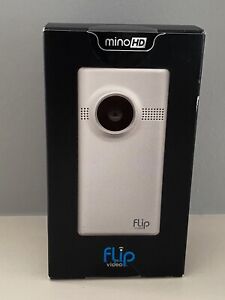 Digital Flip Video MinoHD F460 4GB Camcorder Silver BRAND NEW SEALED Cisco