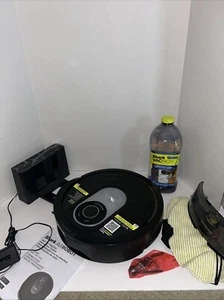 Shark AI VACMOP Black Robotic Vacuum and Mop with Self-Cleaning Brushroll - Picture 1 of 4