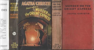 AGATHA CHRISTIE - MURDER ON THE ORIENT EXPRESS - VERY RARE UK 1ST 1934 dj - Picture 1 of 6