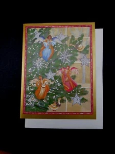 Impresionantes adornos de ángel vintage sin usar de Dana Strange Navidad en árbol - Imagen 1 de 3
