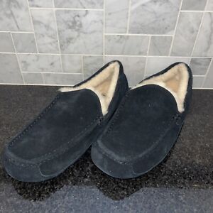 Men's UGG Black Ascot Slippers- Size 13- #1101110
