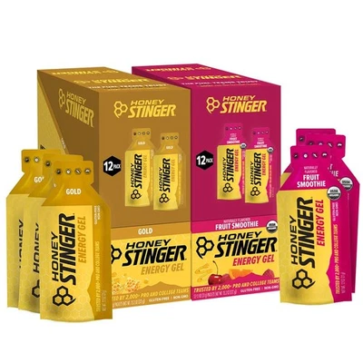 Honey Stinger Energy Gel Variedad Pack 12 Paquetes Cada uno de 1.1 Onzas (Pack 24)  Foto 1 de 4