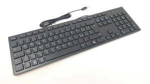 NEW Dell KB216 ITALIAN Slim Office Multimedia Desktop Keyboard (BLACK) - PHMN1 - Picture 1 of 4