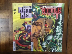 Invincible Universe Battle Beast 4 Set Image Comics Skybound Kirkman - Picture 1 of 3