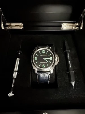 Luminor PAM 112 - Cuerda manual, 3 correas, folletos de caja y herramientas  Foto 1 de 4