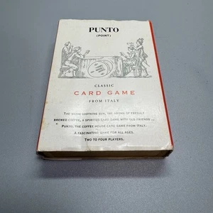 Vintage Punto (Point) Classic Card Game From Italy From 1992 Unopened Deck - Picture 1 of 6