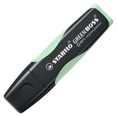 Umweltfreundlicher Textmarker - STABILO GREEN BOSS Pastel - Einzelstift - H ... - Bild 1 von 4