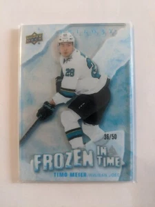 2022-23 Trilogy Frozen In Time Timo Meier 36/50 - Picture 1 of 2