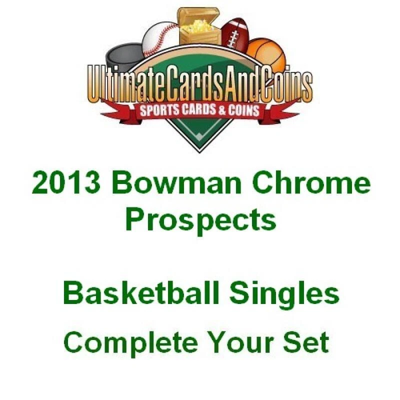 2013 Bowman Chrome Prospects Baseball Singles 1-220 Complete Your Set - Image 1 of 1