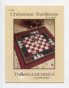 CHRISTMAS TRADITIONS TREE SKIRT PATTERN - by Lynette Jensen (Thimbleberries) - Picture 1 of 1