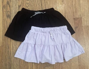 Cat & Jack Skorts Bundle XS (4/5) Black and Lavender - Picture 1 of 8