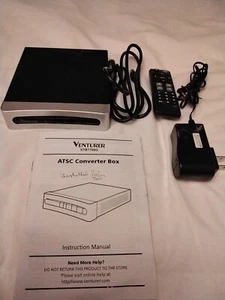 Venturer ATSC Converter Digital to analog Box Manual Remote Cable AC Adapter - Picture 1 of 5