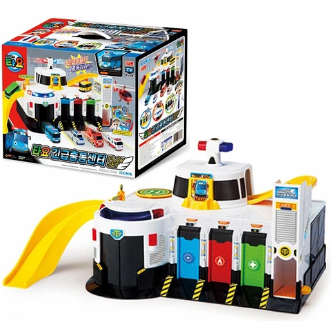 The Little Bus TAYO Emergency Rescue Center HQ Play Set Main Garage - Korea Toy Cover