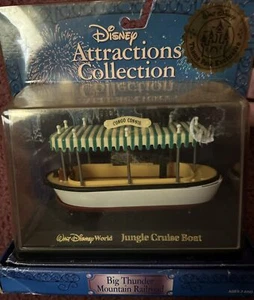 Disney Atracciones Colecciones Jungle Cruise Boat/Caja Big Thunder Caja de error - Imagen 1 de 9