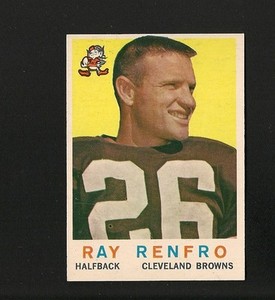 12494* 1959 Topps # 37 Ray Renfro NM-MT