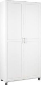 Kendall 36" Utility Storage Cabinet - White