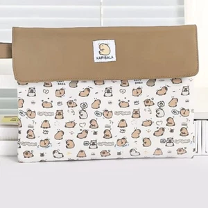 Capybara - Sac À Documents Kapibala En Tissu 32x25cm Kawaii Manga Style NEUF - Afbeelding 1 van 3