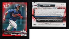 2017 Bowman Prospects Red 70th Anniversary Ronald Acuna Jr Ronald Acuna #BP127