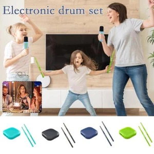 Pocket Drum Set Professional Somatosensory Drum Kit Electric Air Drums Set 2024 - Picture 1 of 15