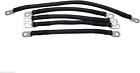 ACDC Wire and Supply 2 Awg HD Golf Cart Battery Cable 5 pc Set E-Z-GO TXT 94 & U