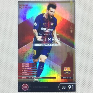 Panini WCCF FOOTISTA 2017-18 Lionel Messi FC Barcelona BFW1 Argentina Japan - Picture 1 of 8