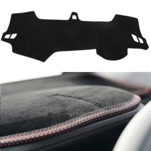 Velvet Non-Slip Dash Cover Red Stitch for 2019 2020 Hyundai Elantra 4door Sedan - Bild 1 von 11