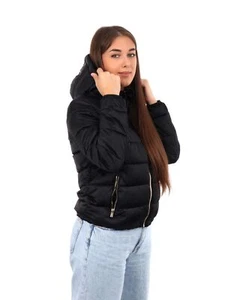 GIUBBINO GIUBBOTTO DONNA YES ZEE J009 M800 0801 NERO ORIGINALE AI 2025 - Photo 1/4