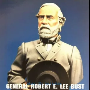 Figura sin pintar modelo busto de Robert E. Lee líder militar sin montar a escala 1/10 - Imagen 1 de 4