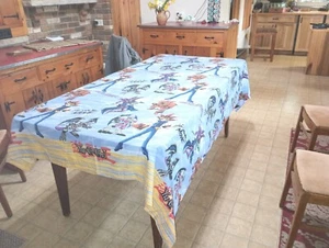 Yu-Gi-Oh Twin Size Bed Fitted Sheet Vintage 1996 Lets Duel Material Curtain - Picture 1 of 20