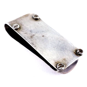 TAXCO MEXICO TO-89 Vintage 925 Sterling Silver Modernist Money Clip Minimalist - Picture 1 of 6
