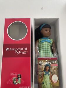 American Girl Beforever Melody Ellison 18" doll & full size book BRAND NEW 