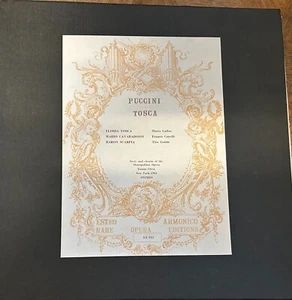 PUCCINI tosca  MARIA CALLAS - FRANCO CORELLI - FAUSTO CLEVA / ESTRO ARMONICO - Picture 1 of 1
