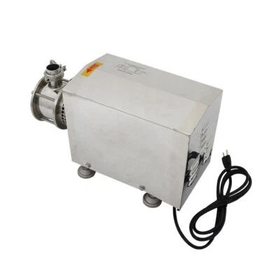 10Ton/h Food Grade Stainless Steel Centrifugal Pump Sanitary Rotor Pump 110V 2HP - Image 1 of 4