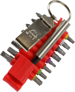 Würth BIT-Set mit Metall Gürtelclip | PH PZ SZ SW TX AW inkl. Universalhalter