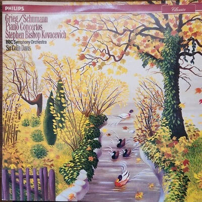 Grieg / Schumann - Piano Concertos - Kovacevich - Philips 412 923-1 1985 Holland - Image 1 of 4
