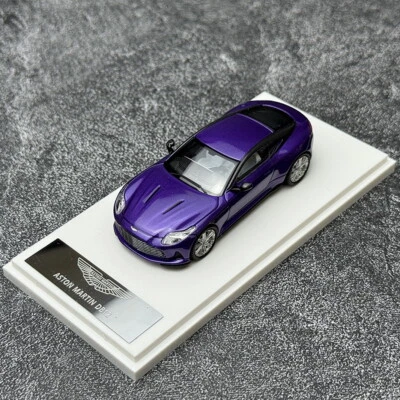 XiaoGuang Modelo Escala 1/64 Aston Martin DB12 Cupé Púrpura Diecast Coche Modelo Juguete Foto 1 de 4