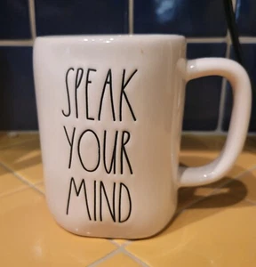 Rae Dunn Speak Your Mind Mug - Picture 1 of 3