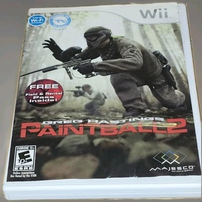 Greg Hastings Paintball 2 For The Wii Made By Nintendo CIB Tested Read  - Image 1 of 4