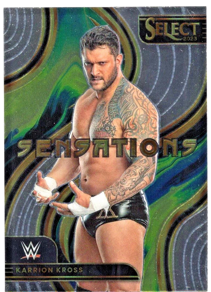 KARRION KROSS 2023 Panini Select WWE Sensations #8 Pro Wrestling Trading Card - Image 1 of 3