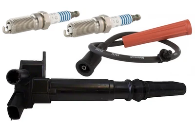 Nuevo OEM 2012-2014 Ford F150 Raptor Super Duty 6,2 L Bobina de encendido Bujía Cable Foto 1 de 4