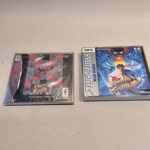 Super Street Fighter II X 3DO & Street Fighter II’ Dash PC Engine New Sealed JP - Picture 1 of 11
