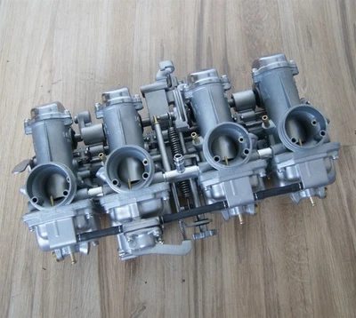 Restored 1979-80 kawasaki mk2 kz1000 kz 1000 Carburetor carb oem 28mm Mikuni z1r — 第 1/4 张图片