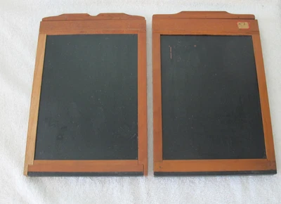 Pair of Eastman Kodak 5x7  Wooden View Plate Holders - Eastman View or Century - Image 1 of 3