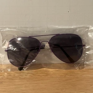 Purple Aviator Metal Frame Sunglasses Unisex Brand New! - Picture 1 of 7