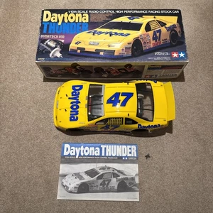 Tamiya Vintage 1/10 RC Daytona Thunder #58153 Group C Chassis Dynatech 01R R/C - Picture 1 of 12