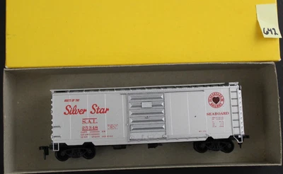 Kit Coche Caja Acero Escala HO PS-1 40' Seaboard 25348 Silver Star Seaboard (642) Foto 1 de 2